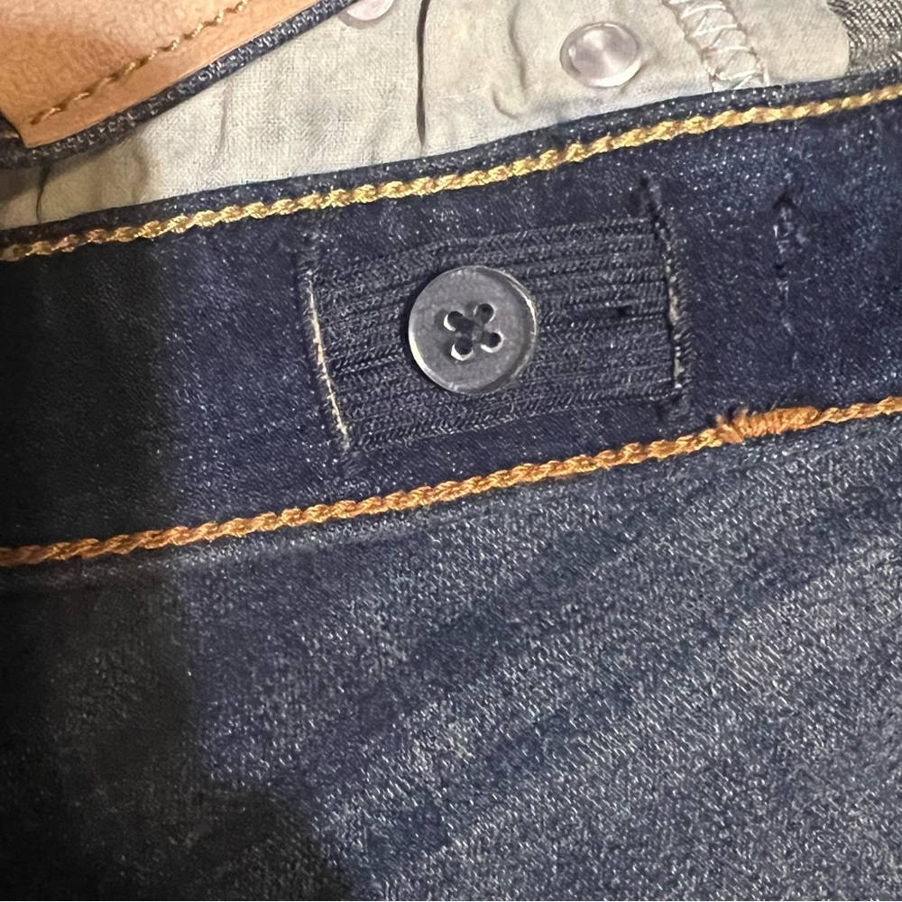 Abercrombie Kids Dark Blue Strait Jeans BOYS Size 15 16 NWT - Picture 12 of 15